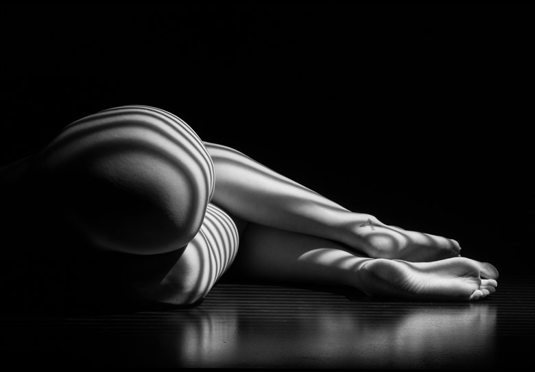 %22The graceful contours of the human body%22 Artistic Nude Artwork by Model Shay